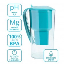 Alkanatur La jarra de filtro de agua alcalina elimina  